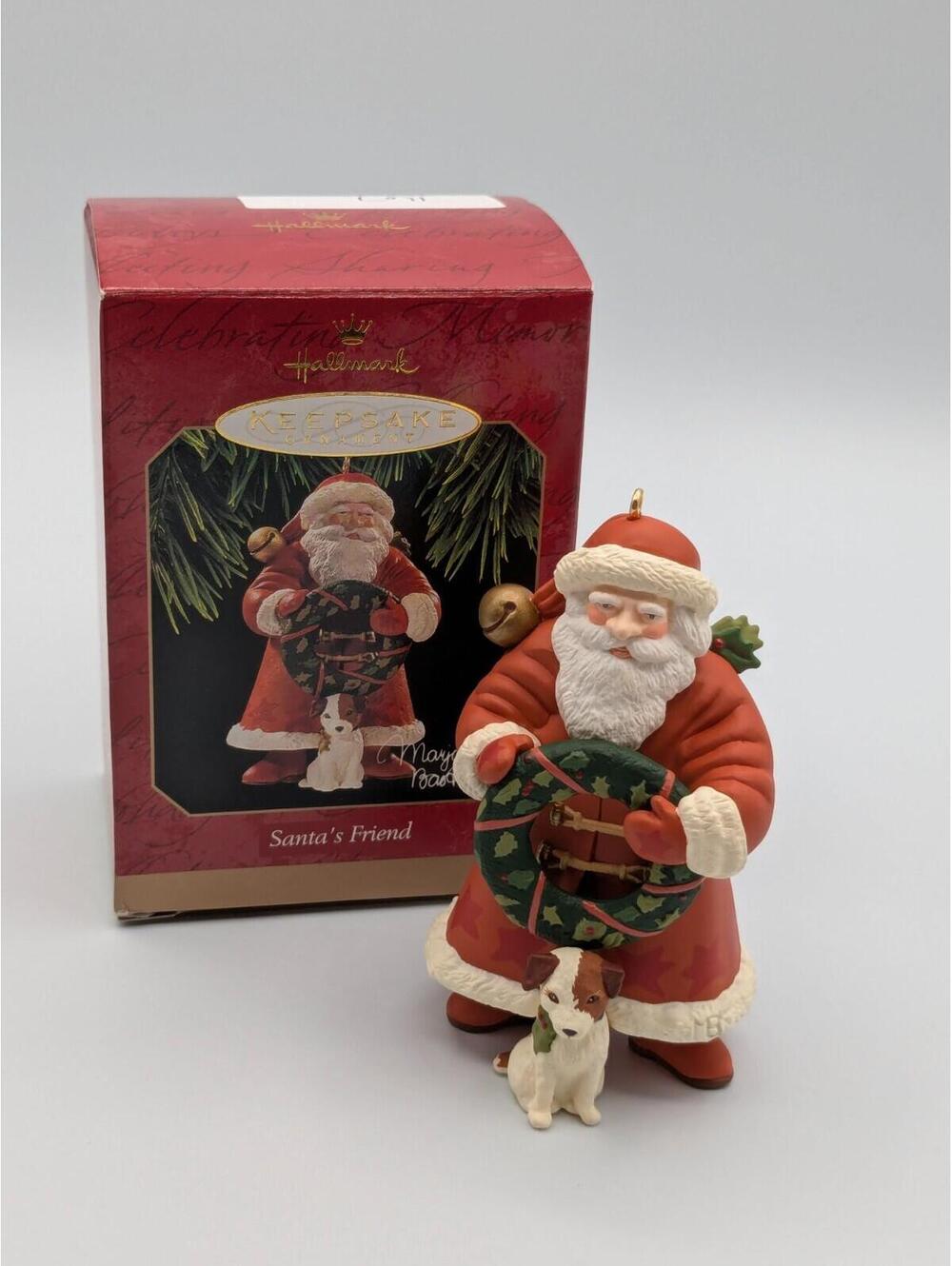 Hallmark Keepsake Santa's Friend 1997, Vintage Christmas Ornament